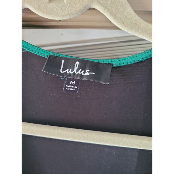 Lulus Medium Supernova Teal Green Twist-Front Long Sleeve Maxi Dress Metallic - Picture 4 of 7